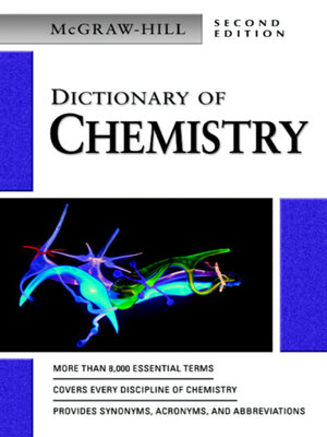 cover image of Dictionary of Chemistry